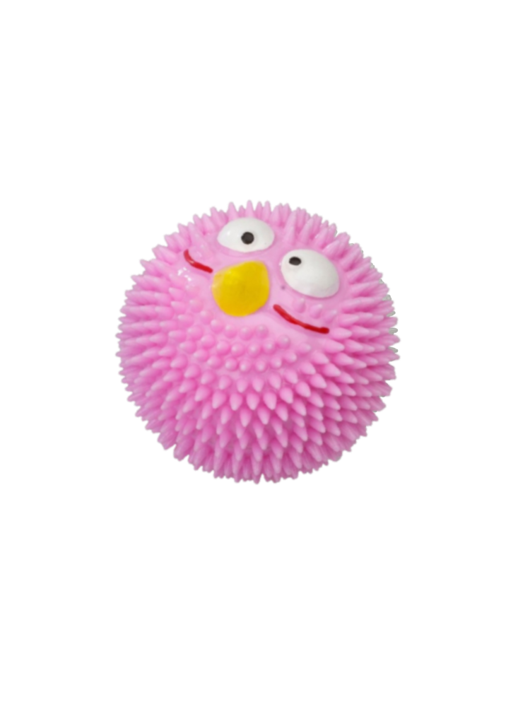 EBI gumowa piłka – ptak różowy S 6,30cm