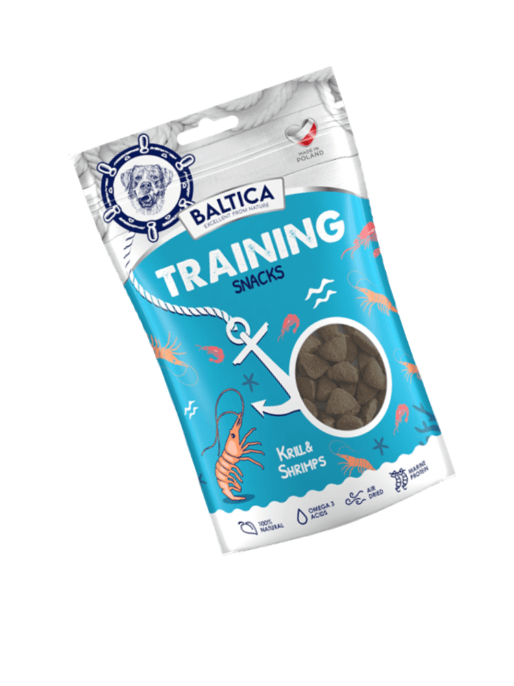 BALTICA Training Snacks z krylem i krewetką 100g