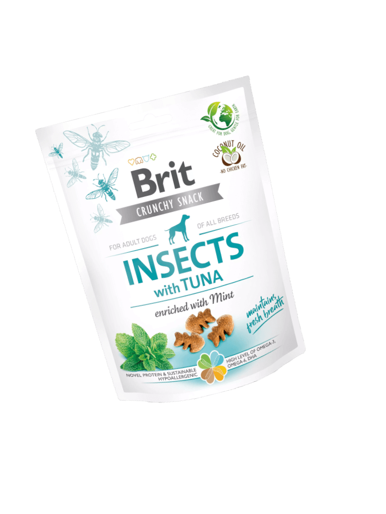 Brit Care Dog Crunchy Cracker Insects and Tuna 200g