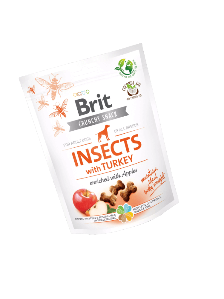 Brit Care Dog Crunchy Cracker Insect and Turkey 200g