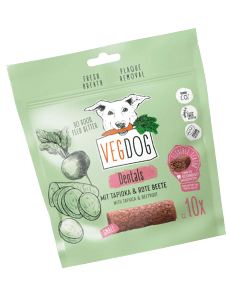 VegDog Dentals wegańskie gryzaki dla psa 120 g