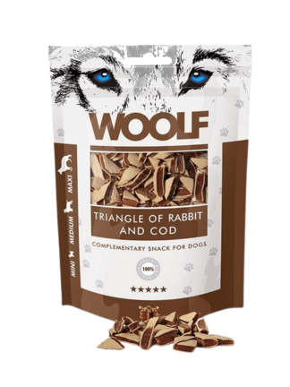 Soft Rabbit and Cod Triangle 100 g