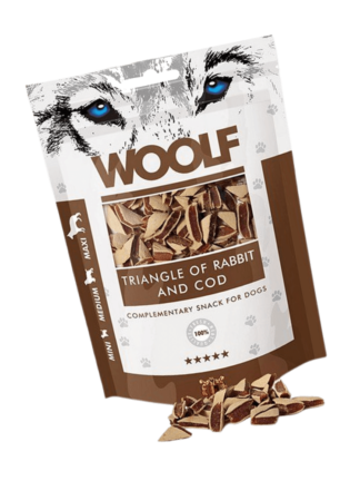 Soft Rabbit and Cod Triangle 100 g