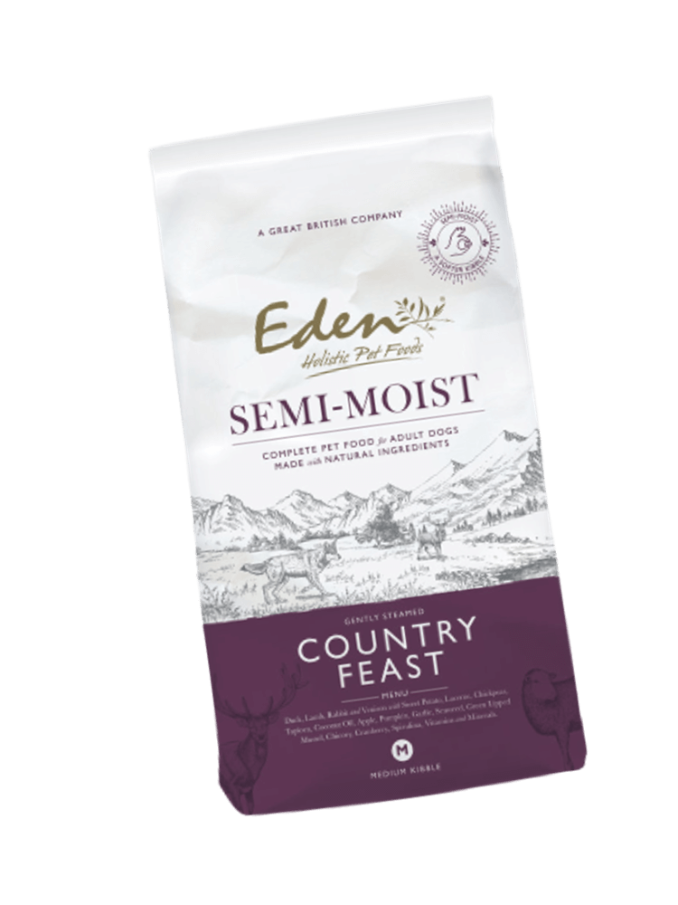 Eden Country Feast Półwilgotna karma dla psów dorosłych – 2kg