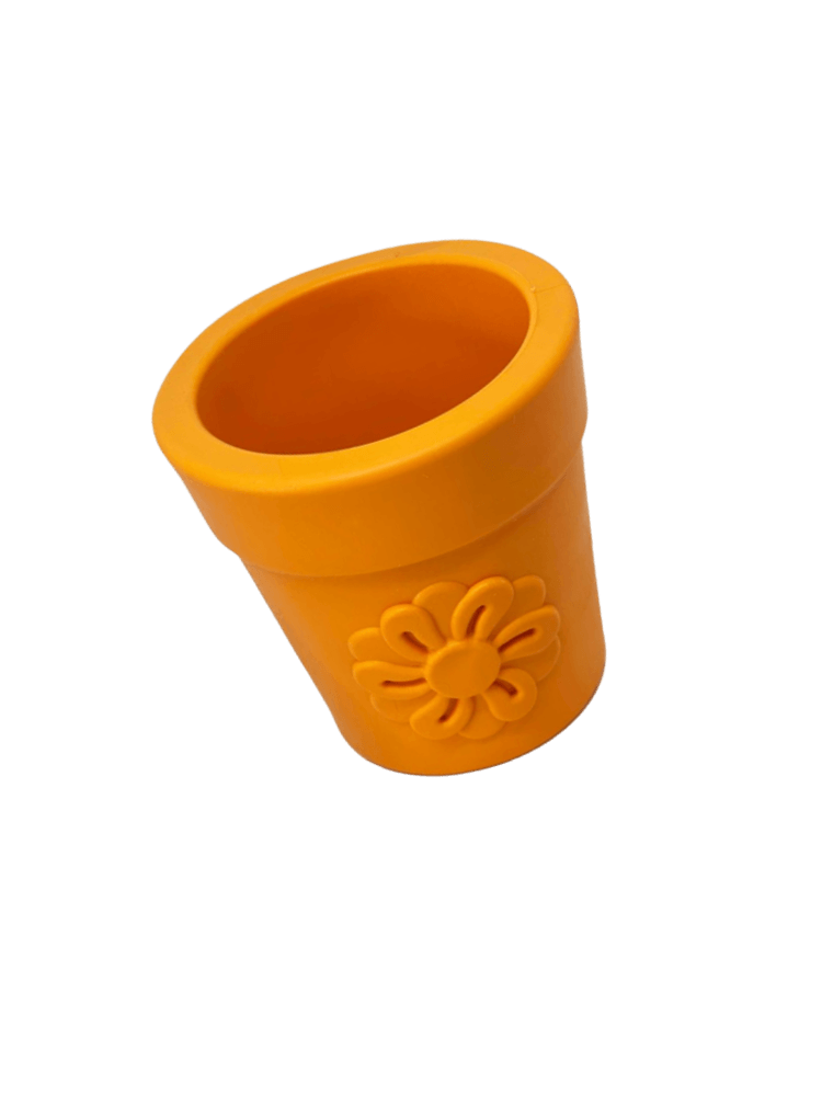 Soda Pup Flower Pot Orange – doniczka na jedzenie dla psa