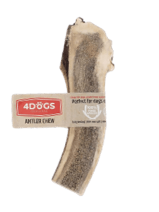 4DOGS Gryzak z poroża jelenia EASY L,  15 cm – 1 sztuka