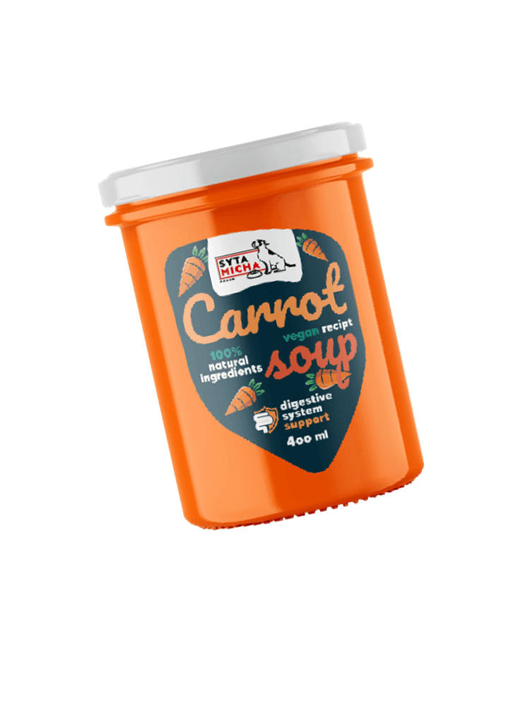 Syta Micha Carrot soup – Zupa marchewkowa dla psa 400ml