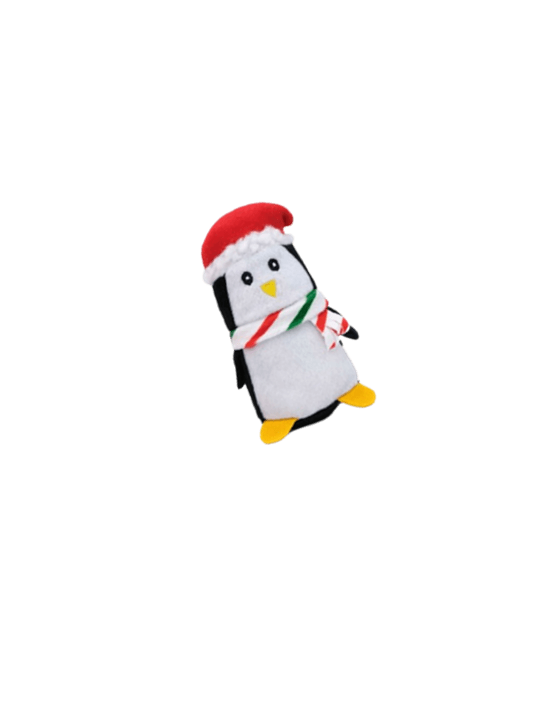 ZippyPaws Holiday Miniz Festive Animals – Pingwinek
