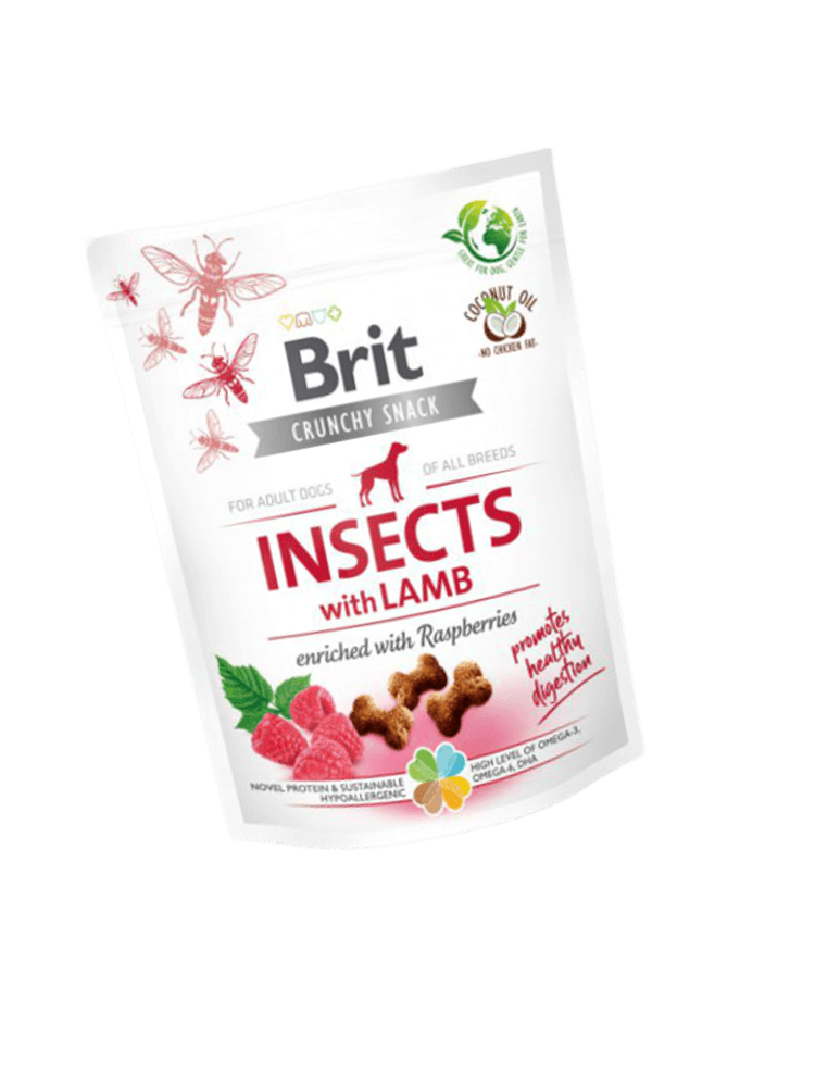 Dog Crunchy Cracker Insects with Lamb 200 g