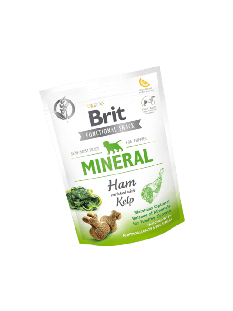 Functional Dog Snack Mineral Ham Puppy 150 g