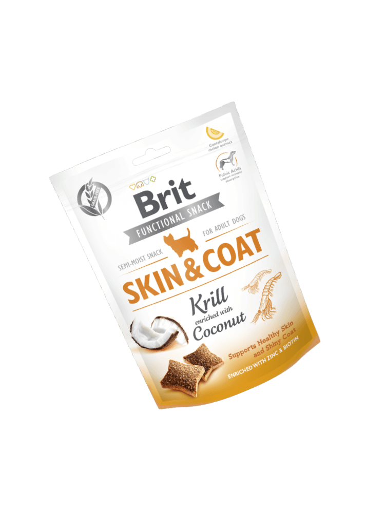 Functional Dog Snack Skin & Coat Krill 150 g