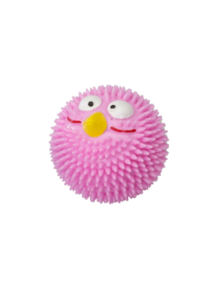 Gryzak dla psa piłka o smaku truskawki - ptak różowy S 6,30 cm