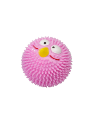 Gryzak dla psa piłka o smaku truskawki - ptak różowy S 6,30 cm