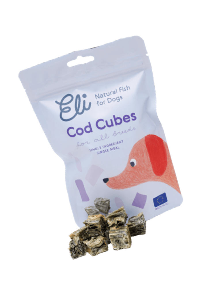 Fish Cubes Suszone Kostki ze skóry dorsza 80 g