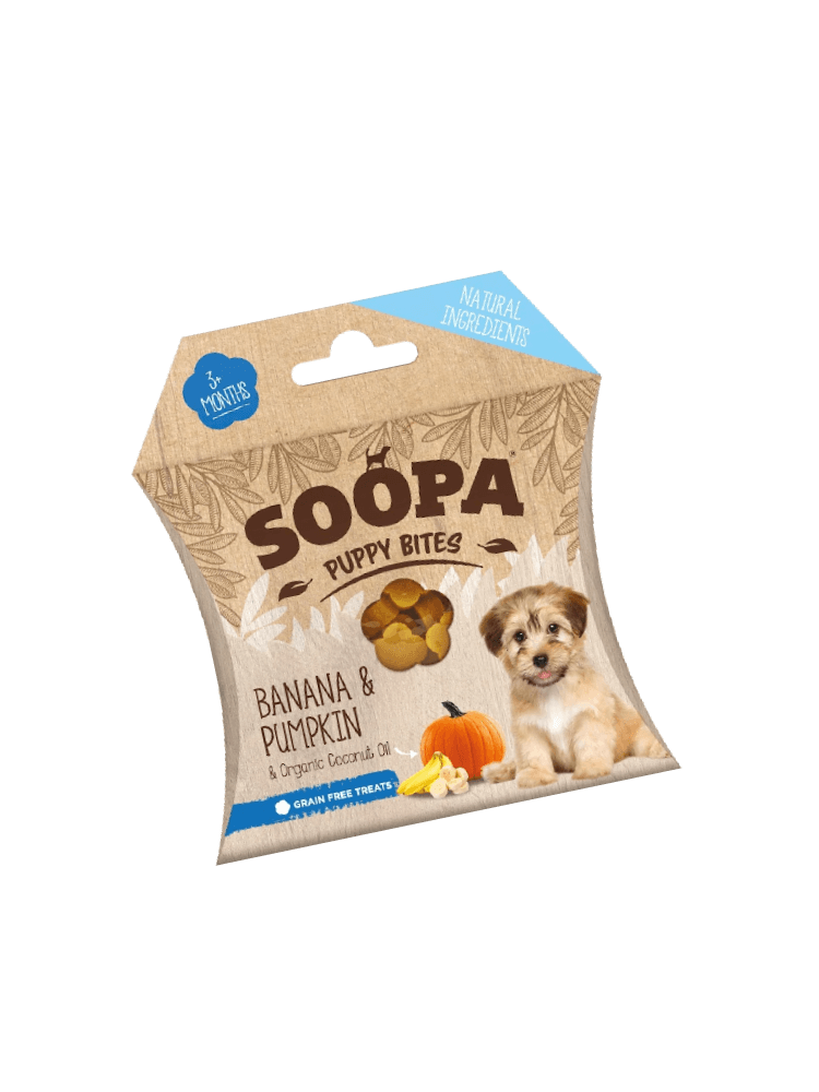 Puppy Dental Bites Banana & Pumpkin – Banan i Dynia 50 g