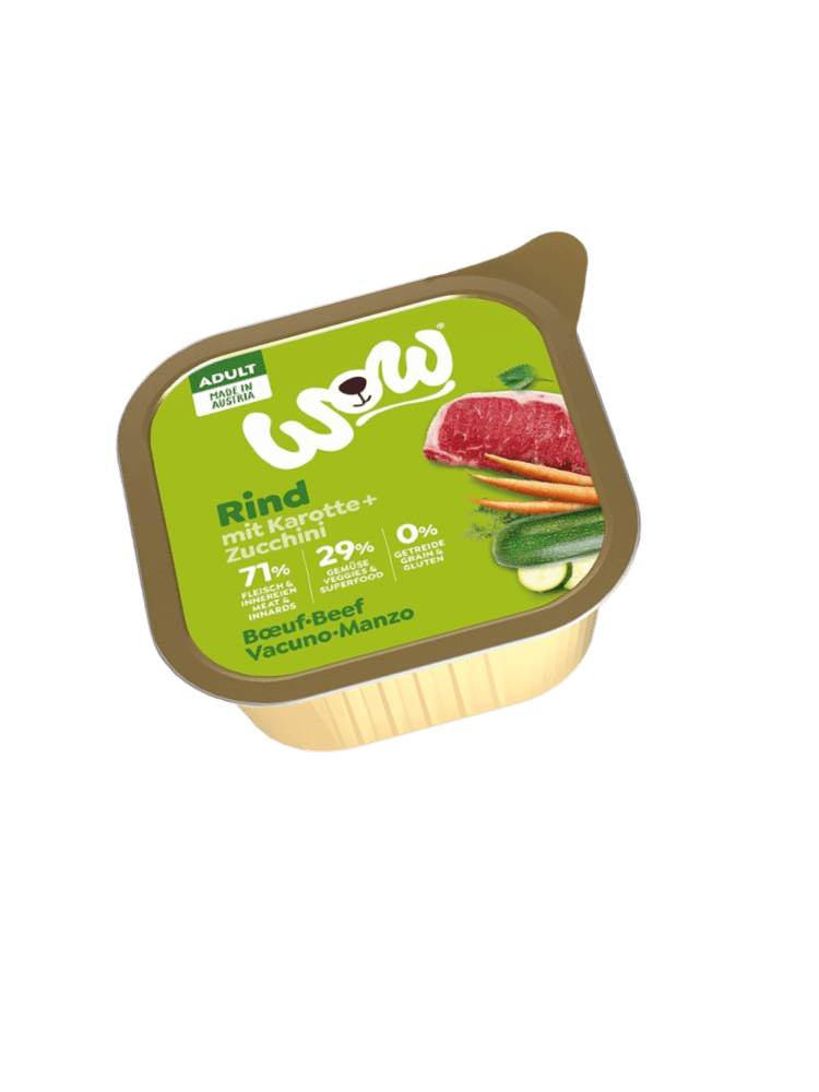 Rind – wołowina z marchewką i cukinią karma dla psa 150 g