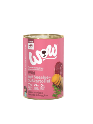 Wild - dziczyzna z algami i batatem karma dla psa 400 g