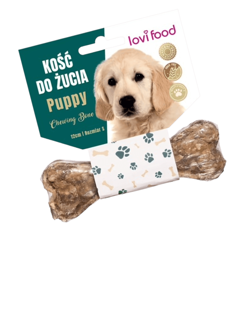 Lovi Food Puppy Chewing Bone – kość do żucia dla szczeniaka, ze żwaczami