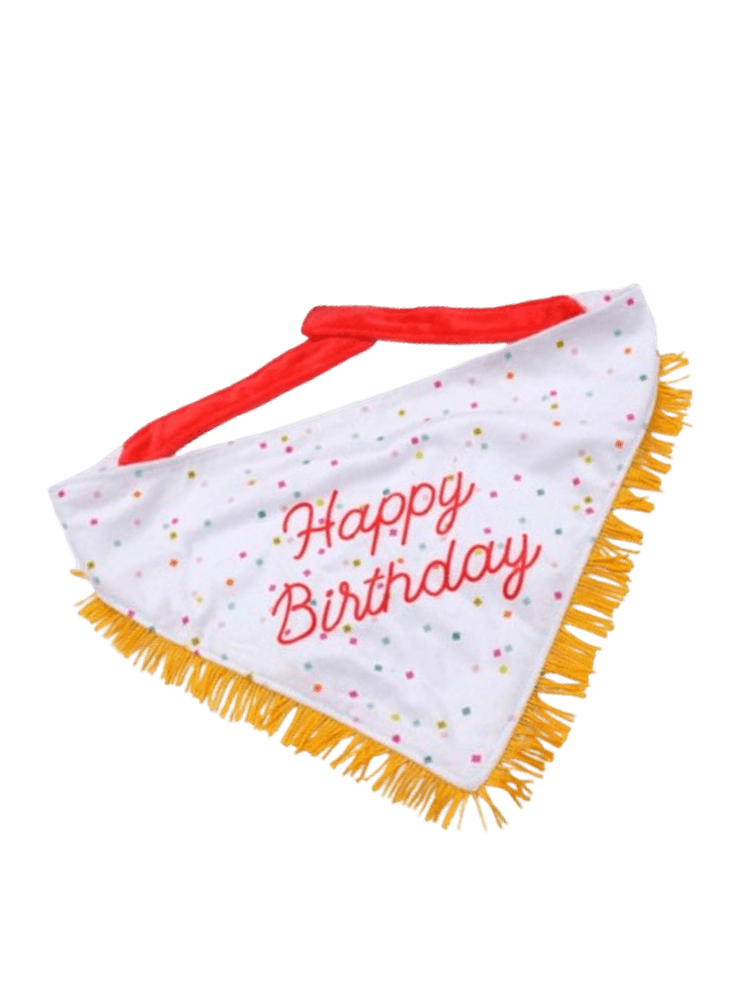 ZippyPaws Birthday – bandanka urodzinowa