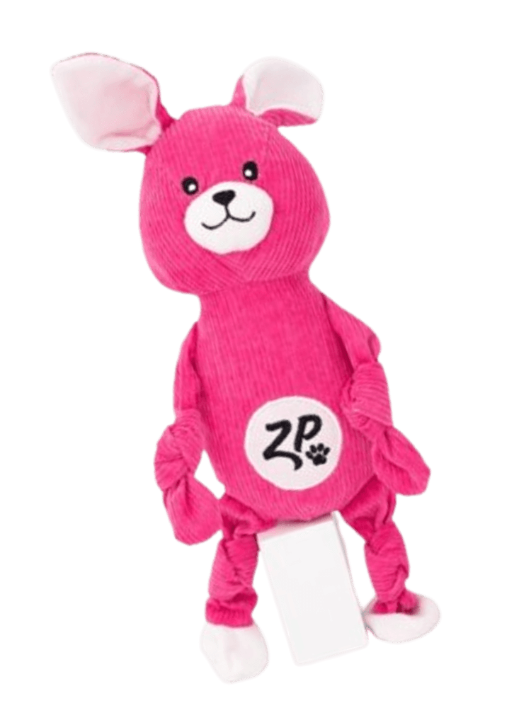 ZippyPaws Sztruksowy, różowy króliczek 47 cm