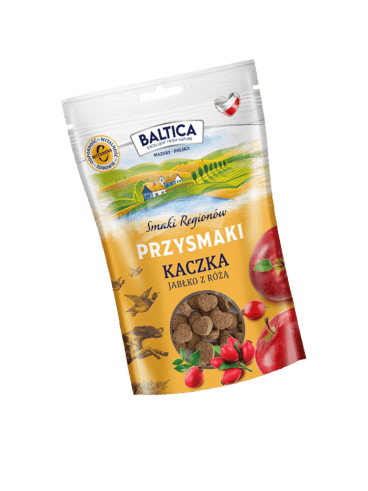 Przysmaki Regionów Kaczka z jabłkiem i różą, 100 g