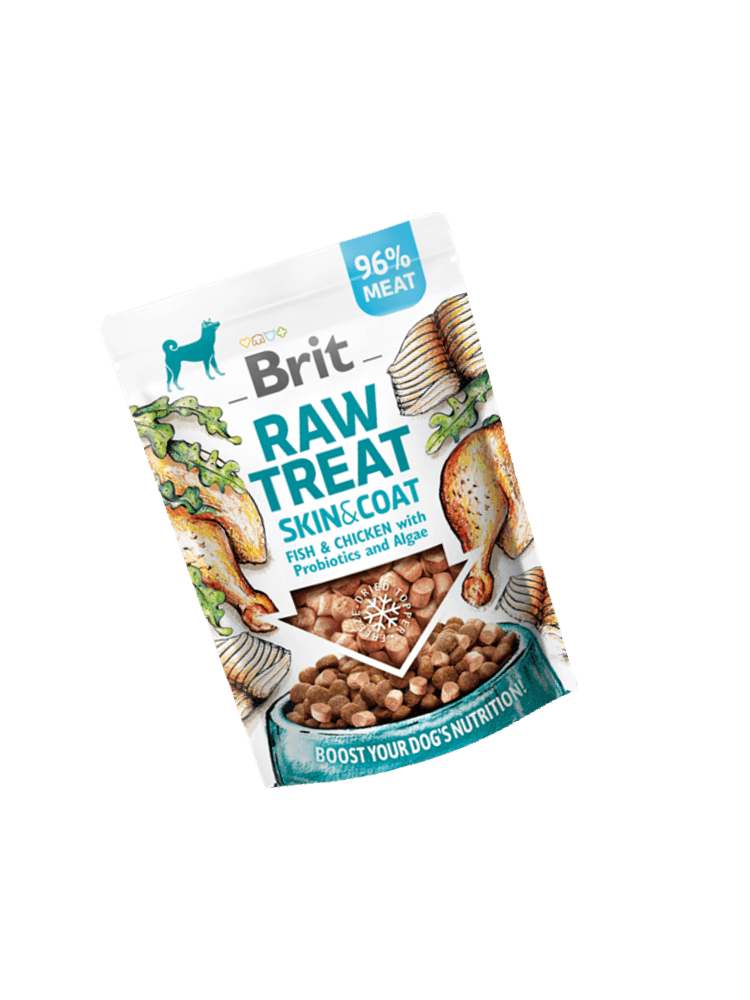 Raw Treat Dog Skin & Coat Fish & Chicken 40 g