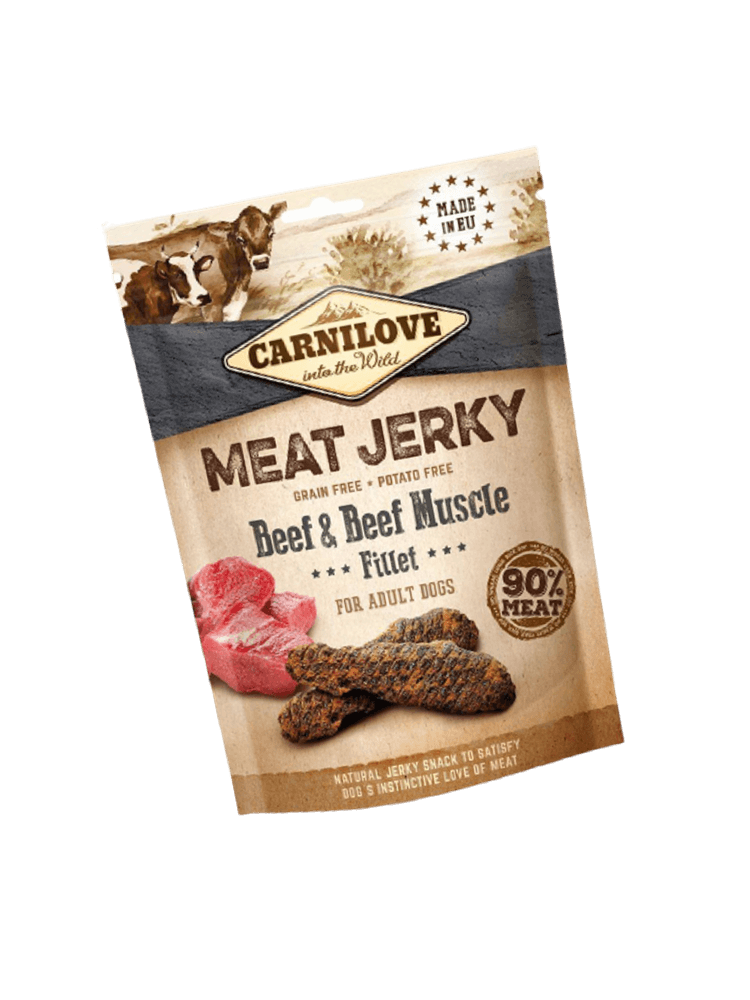 Dog Meat Jerky Beef & Beef Muscle Fillet 100 g