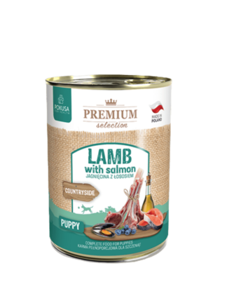 Premium Selection Countryside Karma mokra Jagnięcina z Łososiem - 400 g