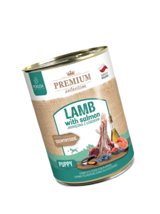 Premium Selection Countryside Karma mokra Jagnięcina z Łososiem - 400 g
