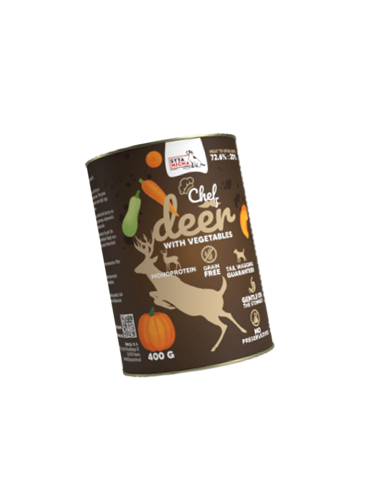 Chef – Jeleń z warzywami 400 g