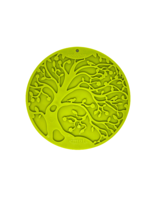 Emat tree of life - zielona mata do lizania z przyssawkami, motyw drzewka życia