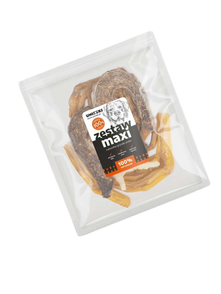 Zestaw naturalnych gryzaków maxi 200 g