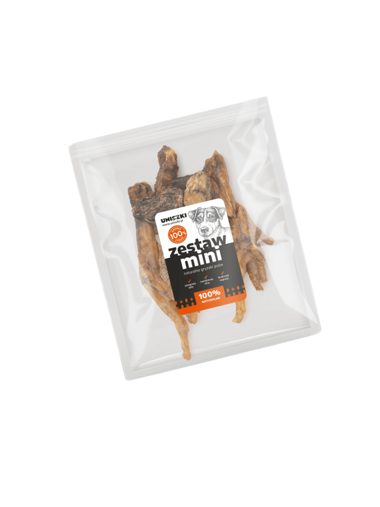 Zestaw naturalnych gryzaków mini 70 g