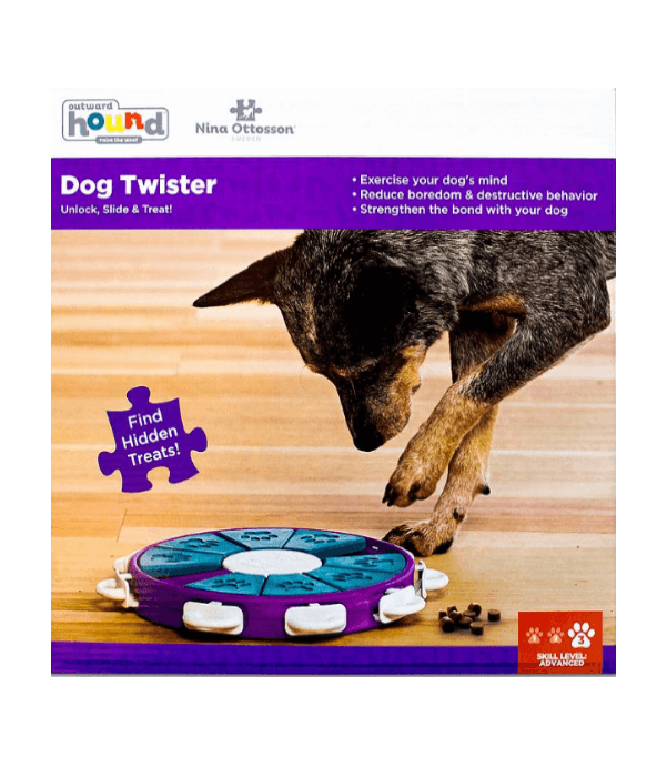 Gra rozwojowa dla psa Dog Twister, Poziom 3