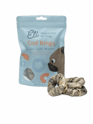 Fish Cod Skin Rings Suszony Ring ze skóry dorsza 48 g