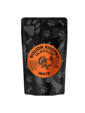 Bulion kostny dla psów, Indyk 230 ml