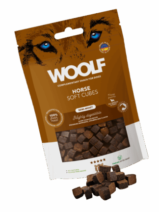 Soft Cubes Horse 100G - miękkie, monoproteinowe przysmaczki z konia