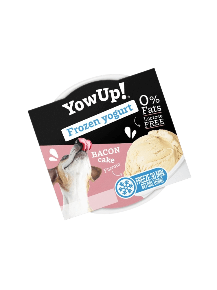 YOW UP! Naturalny jogurt lodowy o smaku bekonowego ciasteczka do mrożenia dla psa  110 g