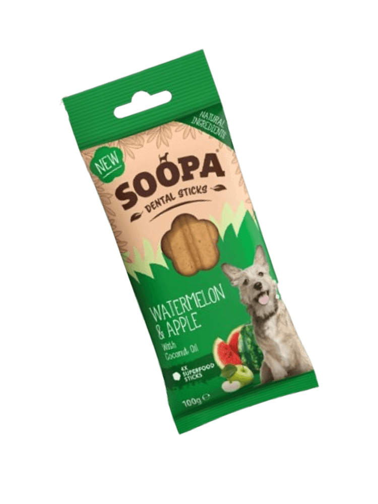 Puppy Dental Stick Banana & Pumpkin – Banan i Dynia 100 g/4 szt.