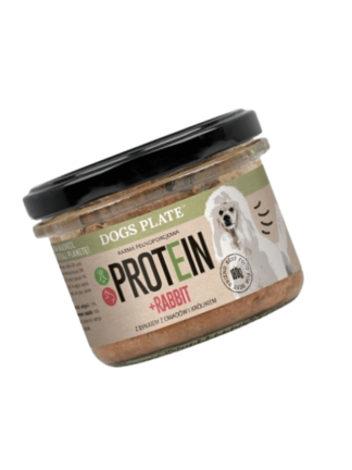 Protein + Rabbit - mokra karma dla psów z mięsa królika i białka owadów 180 g