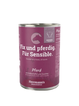 Selection Sensitive Dog Pferd - Mokra karma konina z cukinią i batatami 400 g