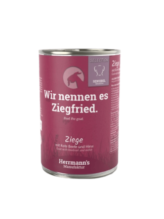 Selection Sensitive Dog Ziege - Mokra karma kozina z burakiem, prosem i dynią 400 g