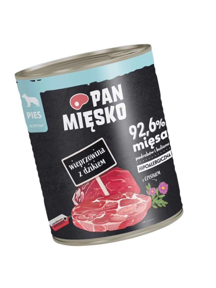 Mokra karma dla psa Indyk z dorszem 400 g