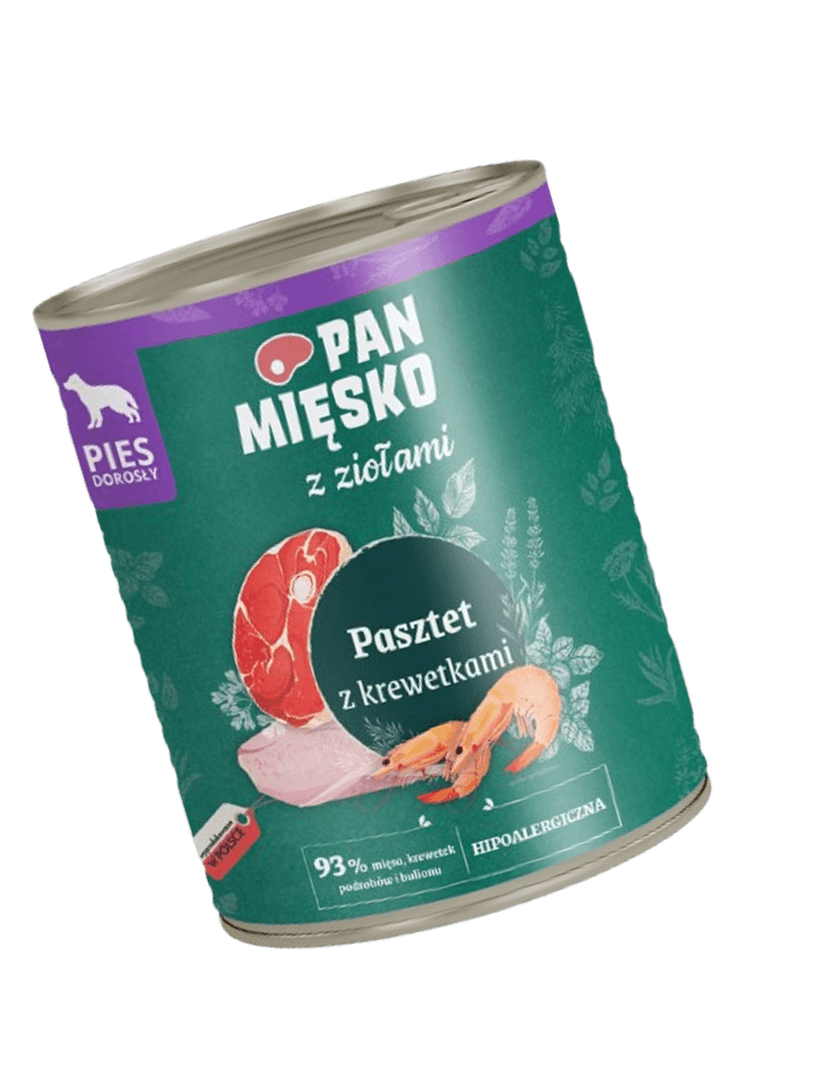 Mokra karma dla psa Indyk z dorszem 400 g