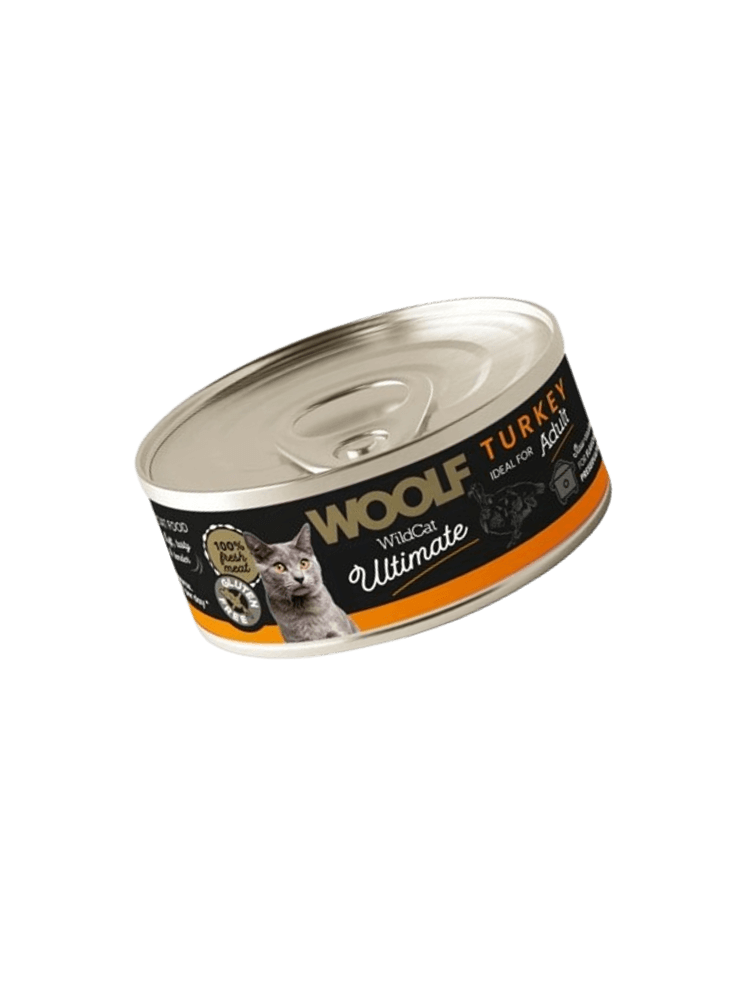 Karma mokra dla kota Wild Cat Ultimate Can White Fish Plate, białe ryby 85 g