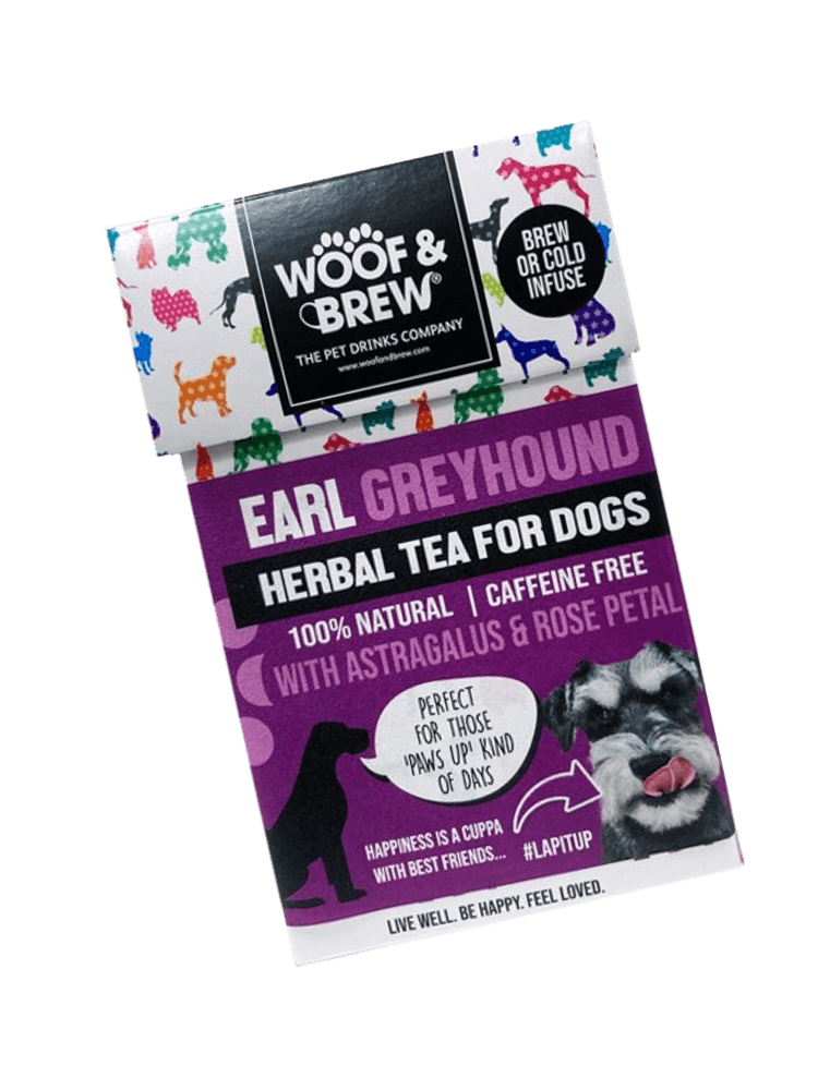 Earl Greyhound Tea for Dogs- Herbatka dla psa uspokajająca, przeciwdziała stresowi i napięciu