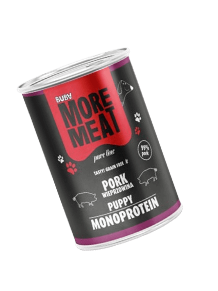 Bubalicious, Mono Pure Puppy Wieprzowina 400 g