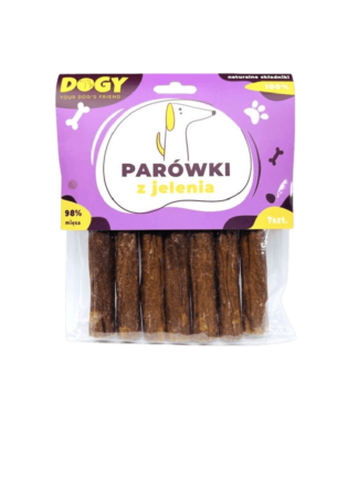 Parówki z mięsa mięsniowego z Jelenia - 7 szt.