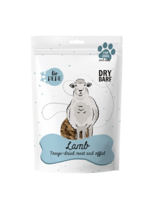 Lio Lamb - jagnięcina (jagnięce płuco) przysmak dla psa i kota 30 g