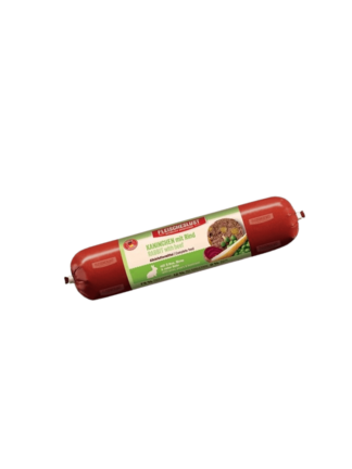 Rabbit with beef - Pełnoporcjowa karma dla psów - Królik z wołowiną, zielonym groszkiem, gruszką i burakiem 400 g
